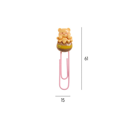Conjunto de 5 Clips BACK2FUN Clip & Calm Urso