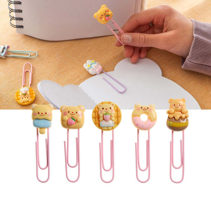 Conjunto de 5 Clips BACK2FUN Clip & Calm Urso