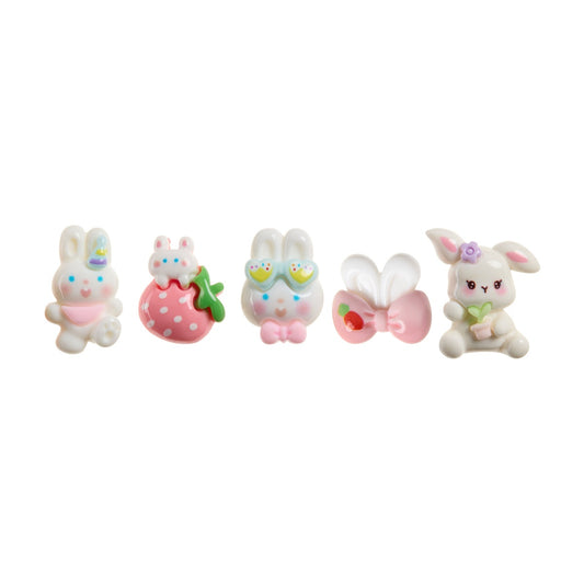 Conjunto 5 Pioneses BACK2FUN Clip & Calm Coelho