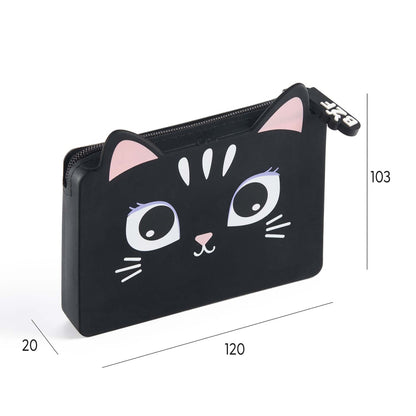 Porta-Moedas / Porta-Cartões Gato BACK2FUN