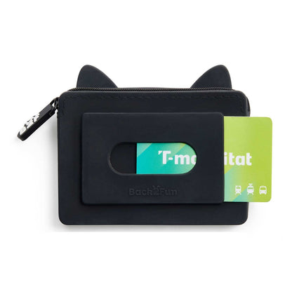 Porta-Moedas / Porta-Cartões Gato BACK2FUN