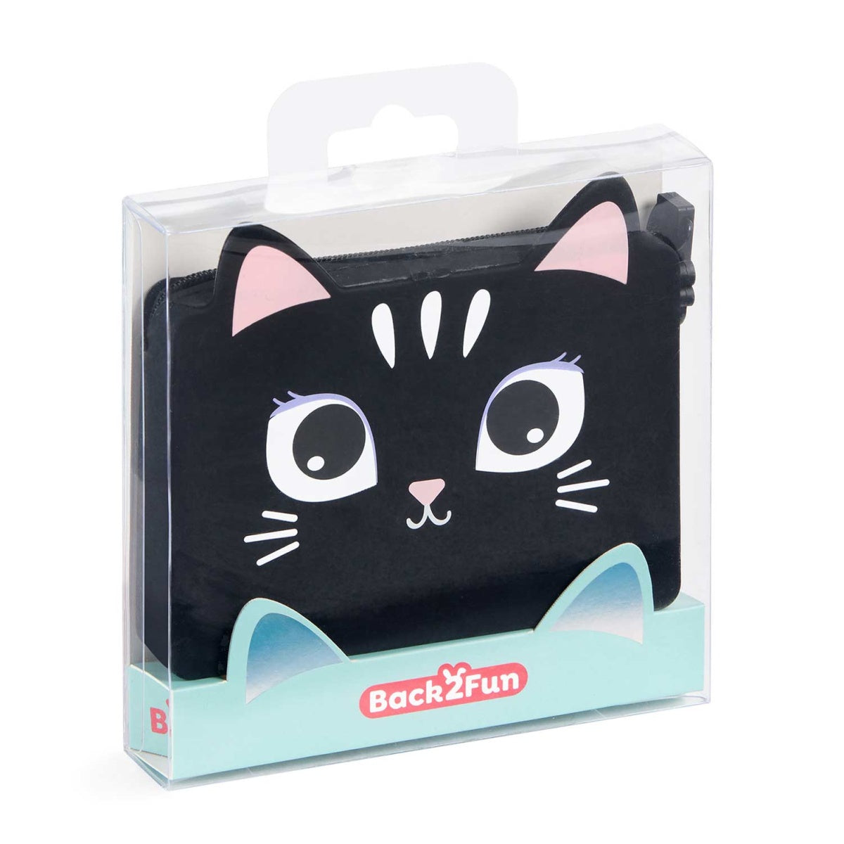 Porta-Moedas / Porta-Cartões Gato BACK2FUN