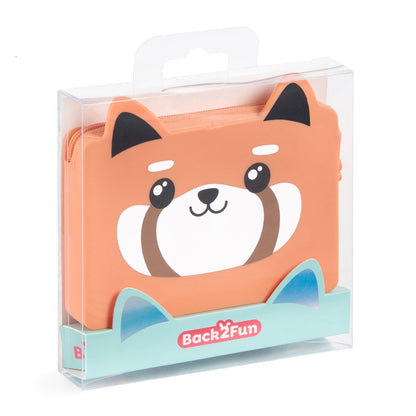 Porta-Moedas / Porta-Cartões Panda Vermelho BACK2FUN