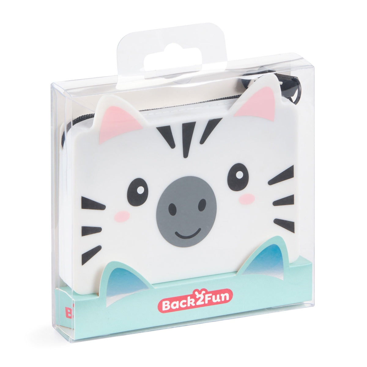 Porta-Moedas / Porta-Cartões Zebra BACK2FUN