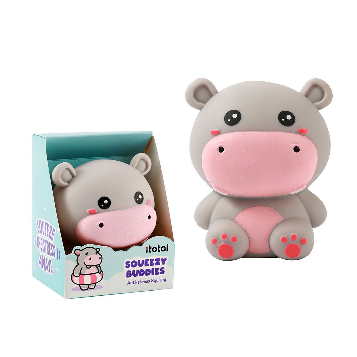 Squishy iTotal hipopótamo