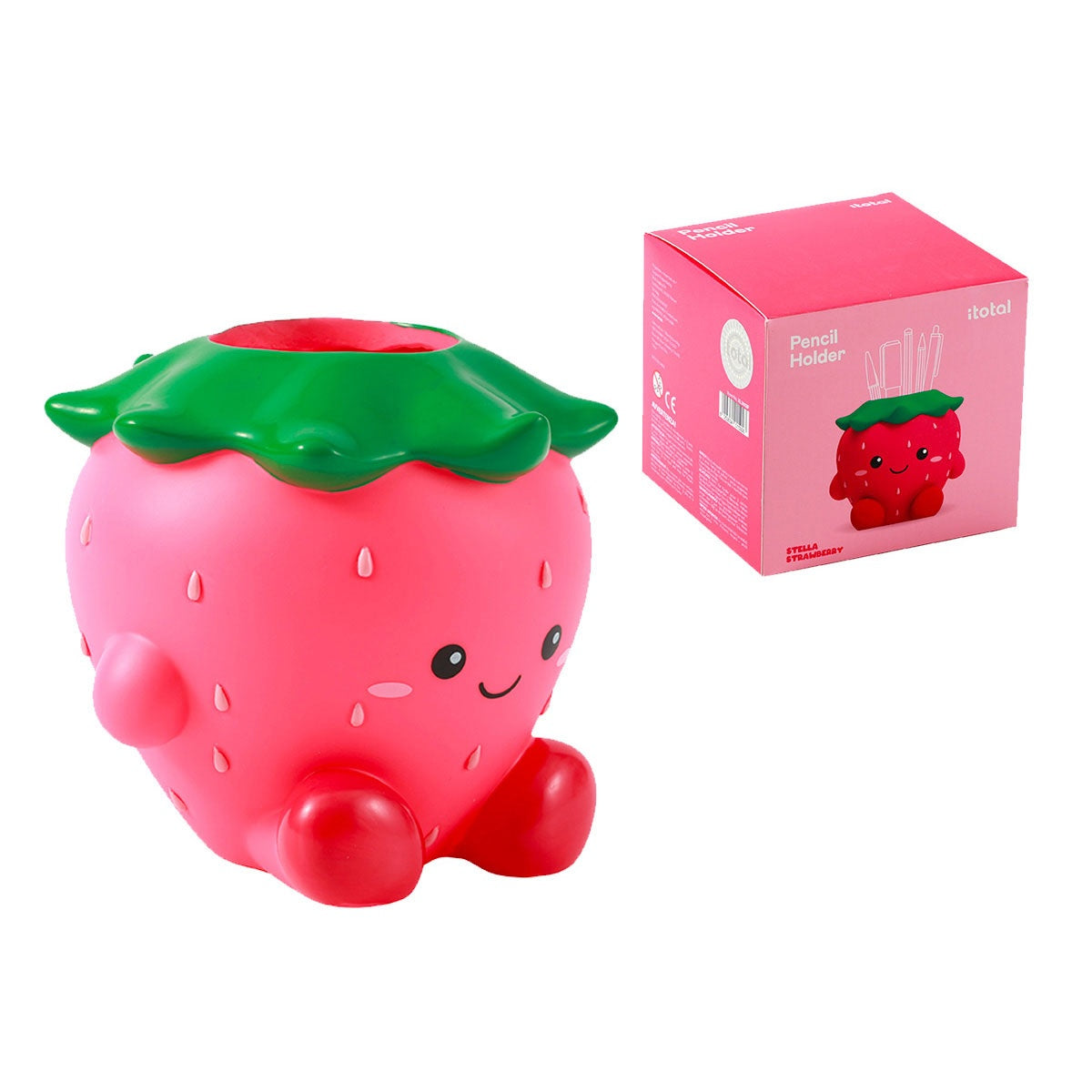 Copo de Secretária 3D itotal Morango