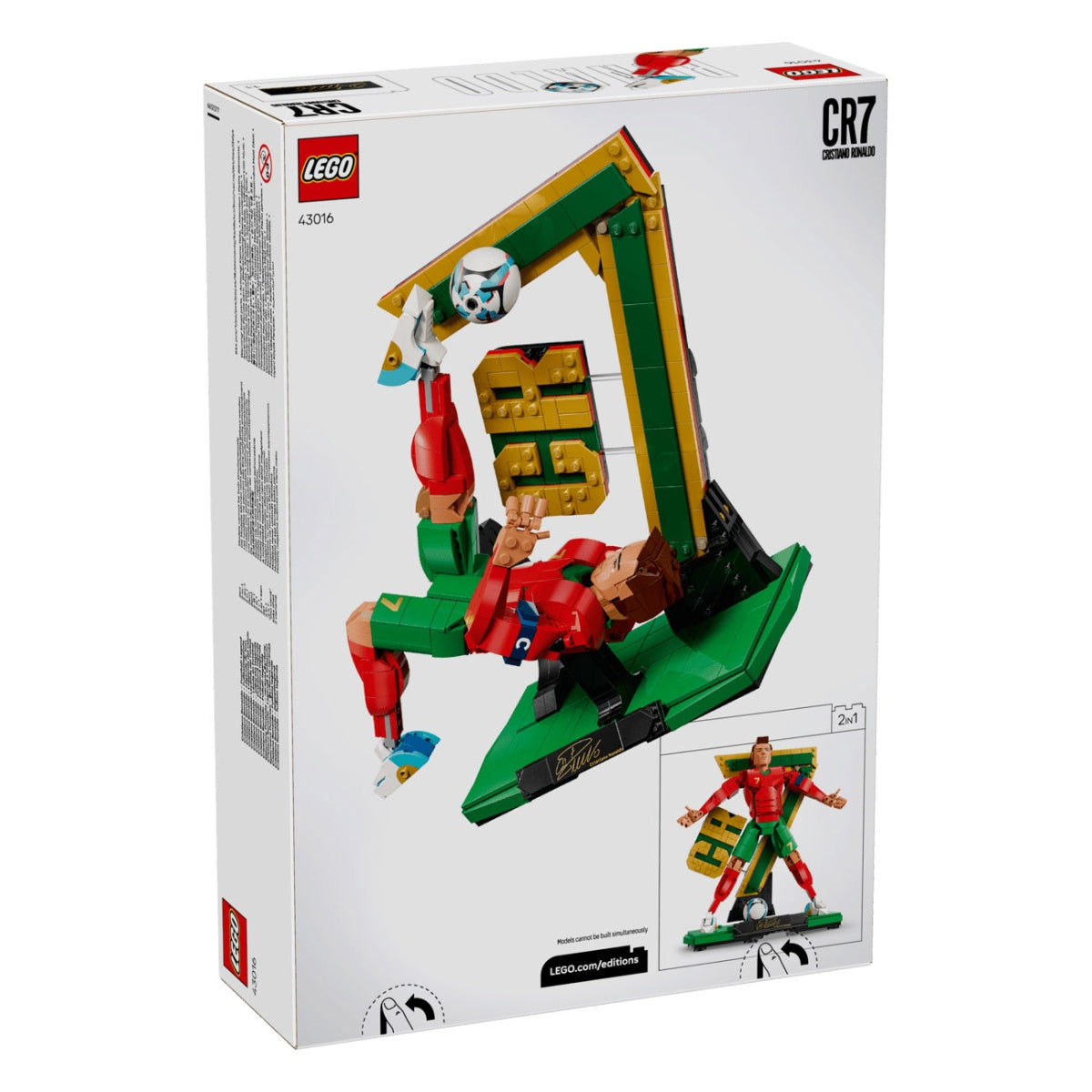 LEGO Editions Cristiano Ronaldo - Lenda do futebol