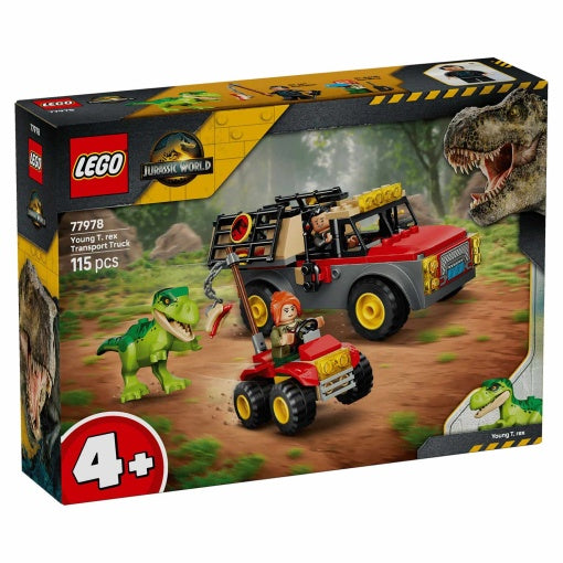 LEGO Jurassic World Carrinha de Transporte de T. Rex Jovem 77978 — fotografia oficial 1