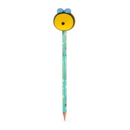Lápis HB Squeezies Abelha Legami | Lápis Escolar com Boneco Squishy para Escrita e Desenho
