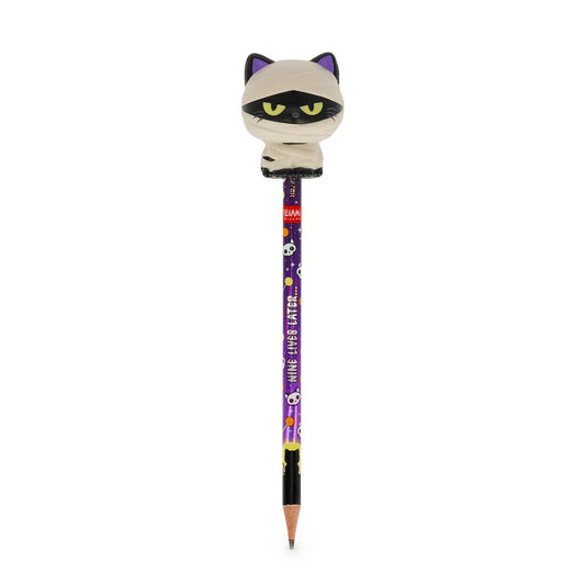 Lápis com Squishy Mummy Cat “Nine Lives Later” — Squeezies — Legami
