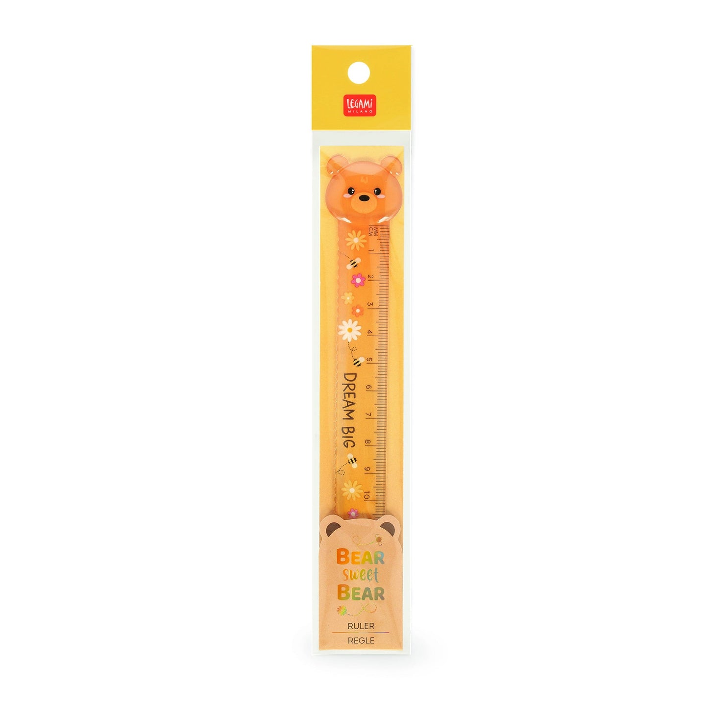 Régua Legami Urso 15cm