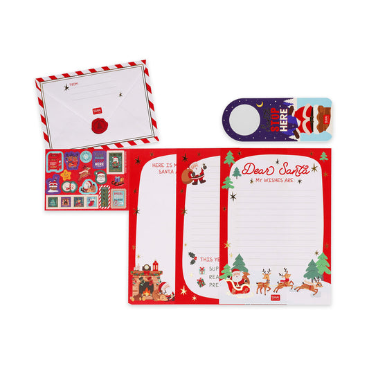 Legami Dear Santa – Kit de Cartas ao Pai Natal – Legami SKL0002, fotografia oficial 1