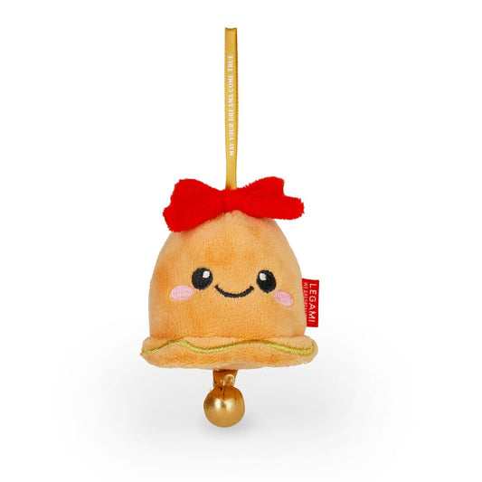 Legami Ho-Ho-Hornaments – Enfeite de Natal Peluche Campainha – Legami SSD0010, fotografia oficial 1