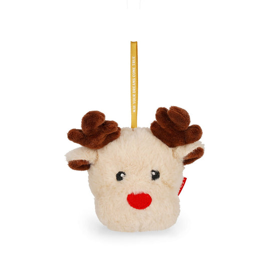 Legami Ho-Ho-Hornaments – Enfeite de Natal Peluche Rena – Legami SSD0014, fotografia oficial 1