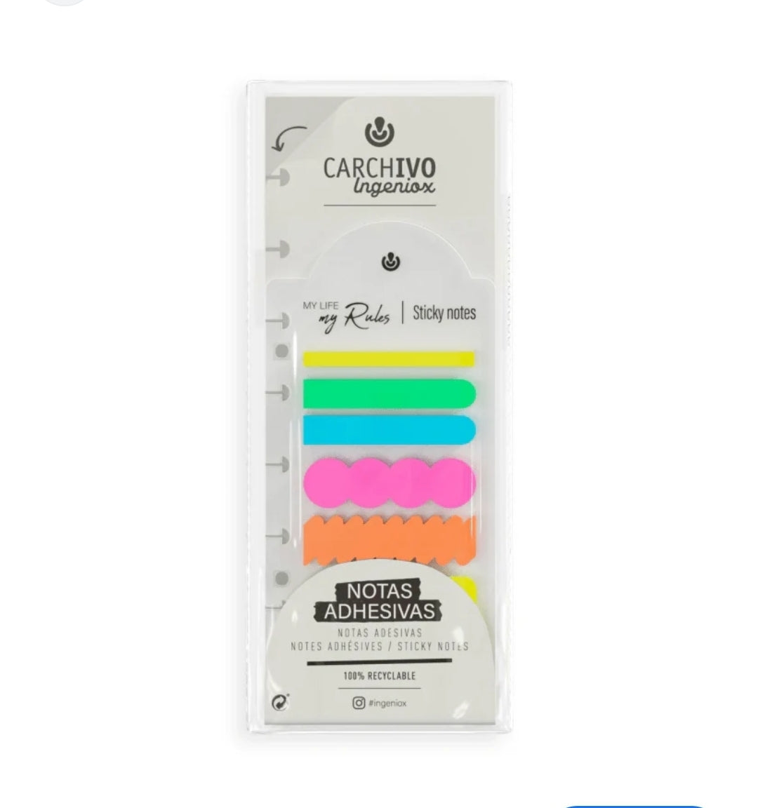 Notas Adesivas Caderno Inteligente Carchivo