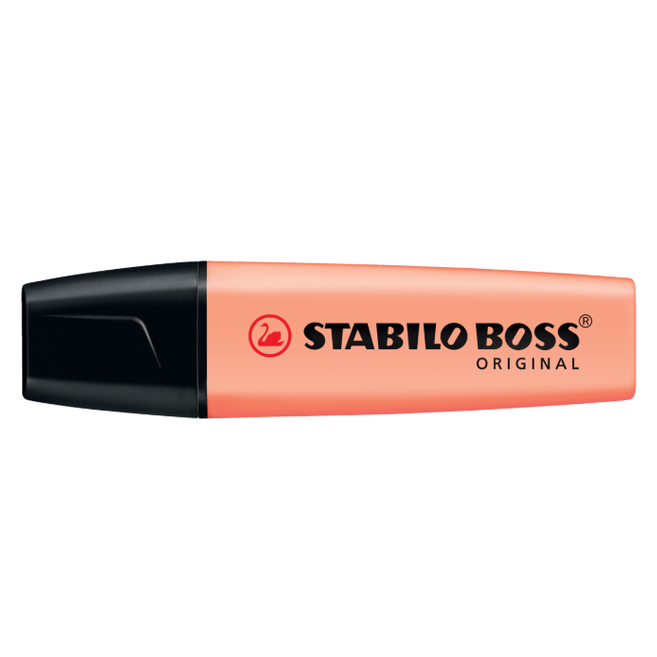 Sublinhador Stabilo Boss Pastel Pêssego 70/126