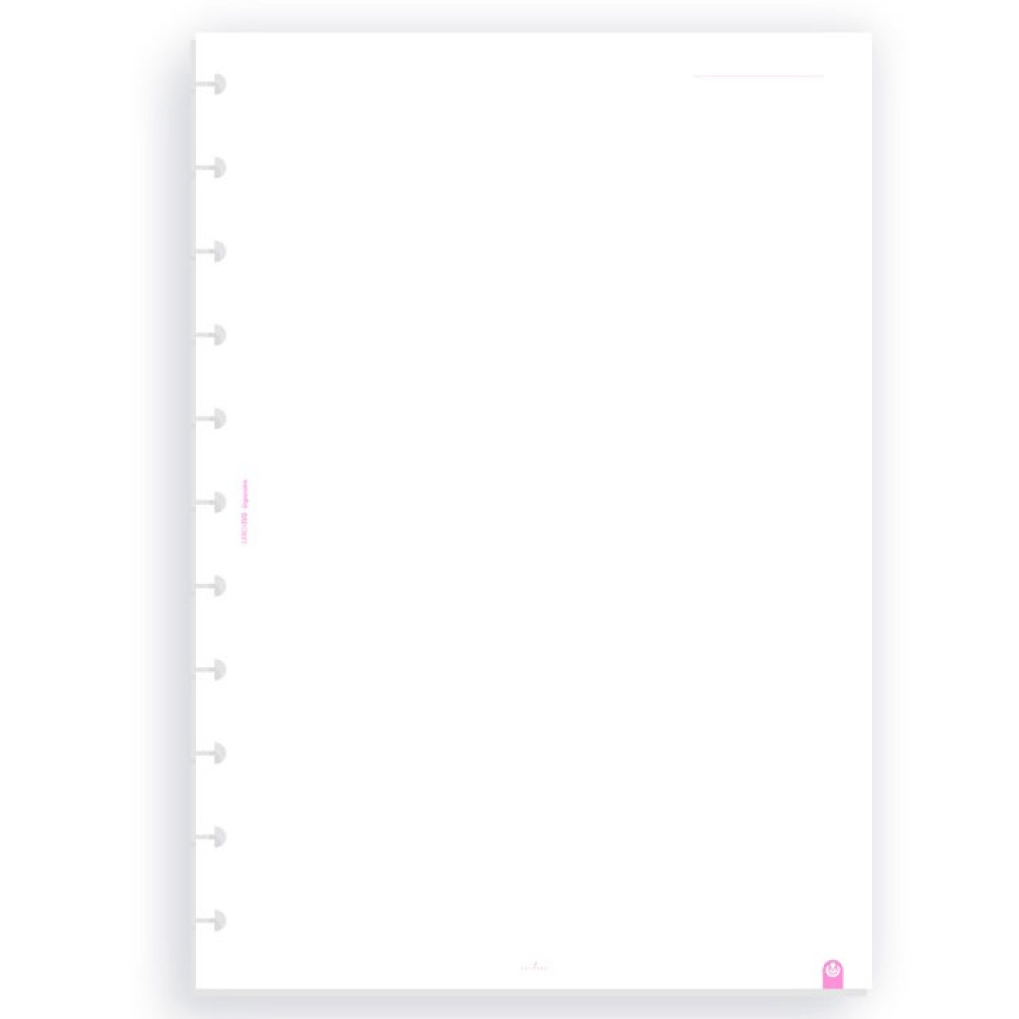 Recarga A4 P/Caderno Carchivo Ingeniox Liso 50fl