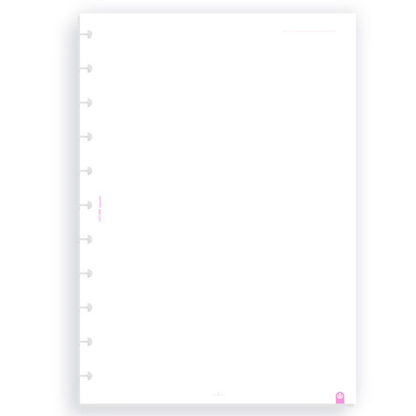 Recarga A4 P/Caderno Carchivo Ingeniox Liso 50fl