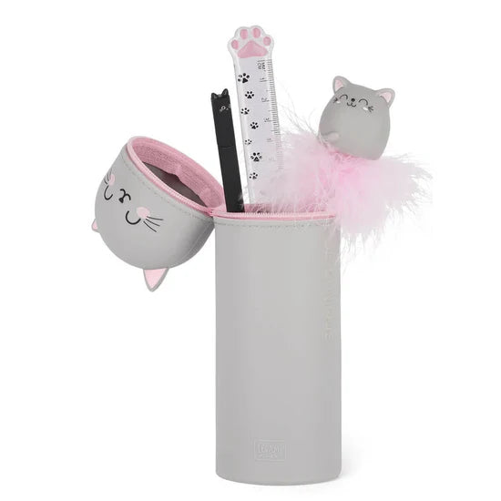 Estojo Legami Kawaii Kitty em Silicone