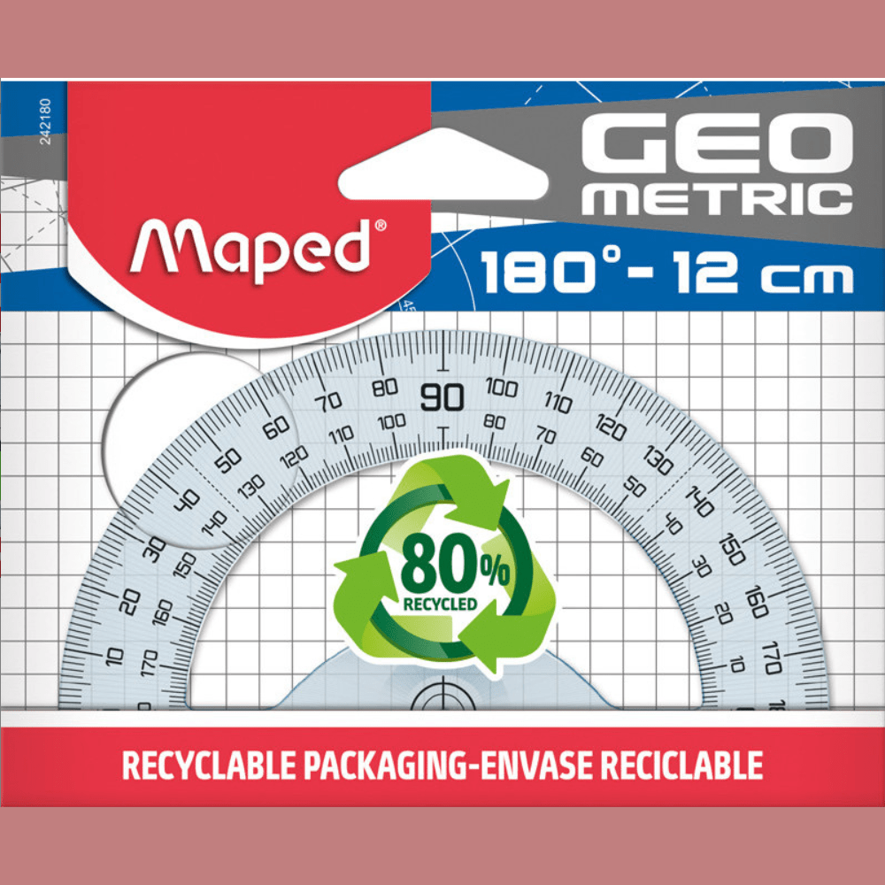 Transferidor 180º 12cm MAPED