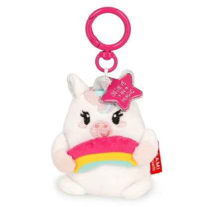 Porta-chaves de Peluche Unicórnio – Pequeno e Super Macio