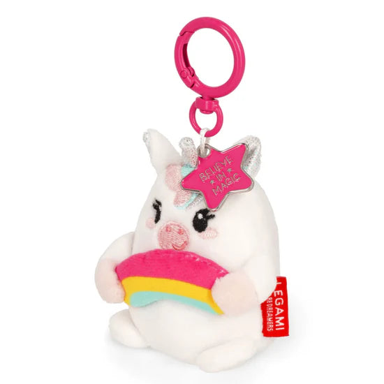 Porta-chaves de Peluche Unicórnio – Pequeno e Super Macio