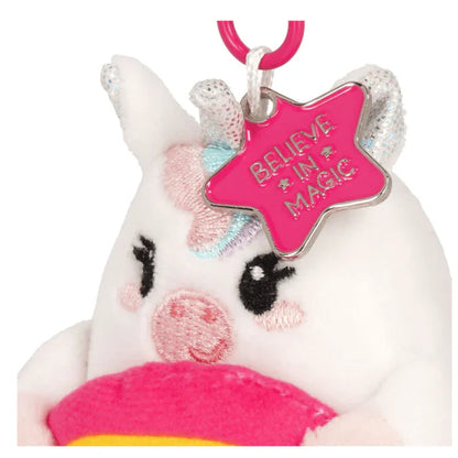Porta-chaves de Peluche Unicórnio – Pequeno e Super Macio