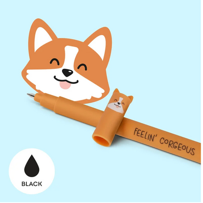 Caneta apagável Corgi Legami