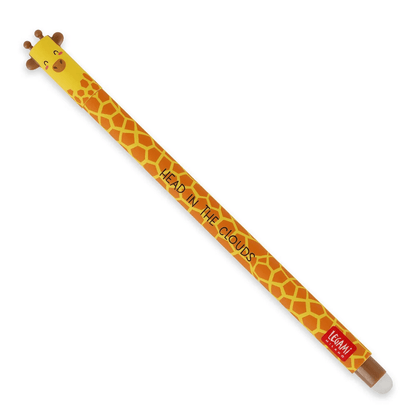 Caneta apagável Girafa Legami