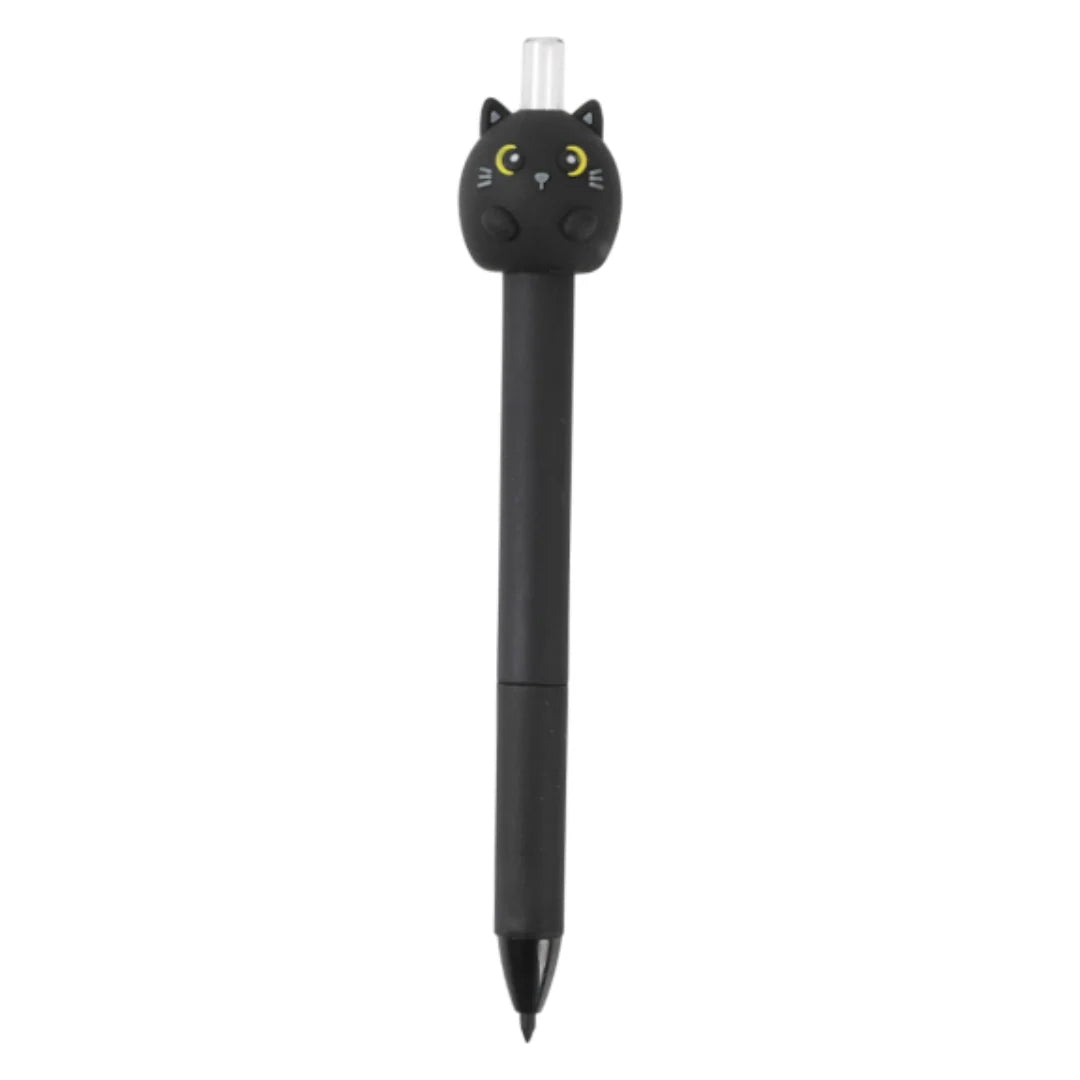 Lápis Infinito Gato Preto - itotal