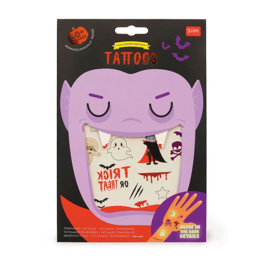 Tatuagens Temporárias Halloween — Glow in the Dark — Legami