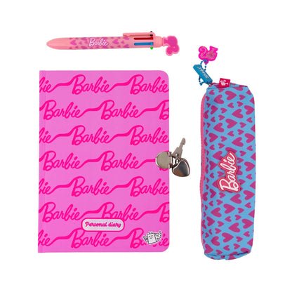 Kit Diário Secreto + Esferográfica Multi+ Estojo - Barbie — vista adicional, coleção Barbie × Mr. Wonderful
