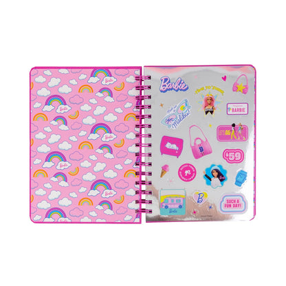 Caderno A5 Squishy Barbie - Bring on the day! — vista adicional, coleção Barbie × Mr. Wonderful