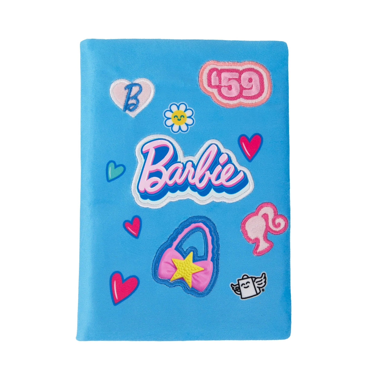 Caderno A5 Peluche - Barbie — fotografia original do produto Barbie × Mr. Wonderful
