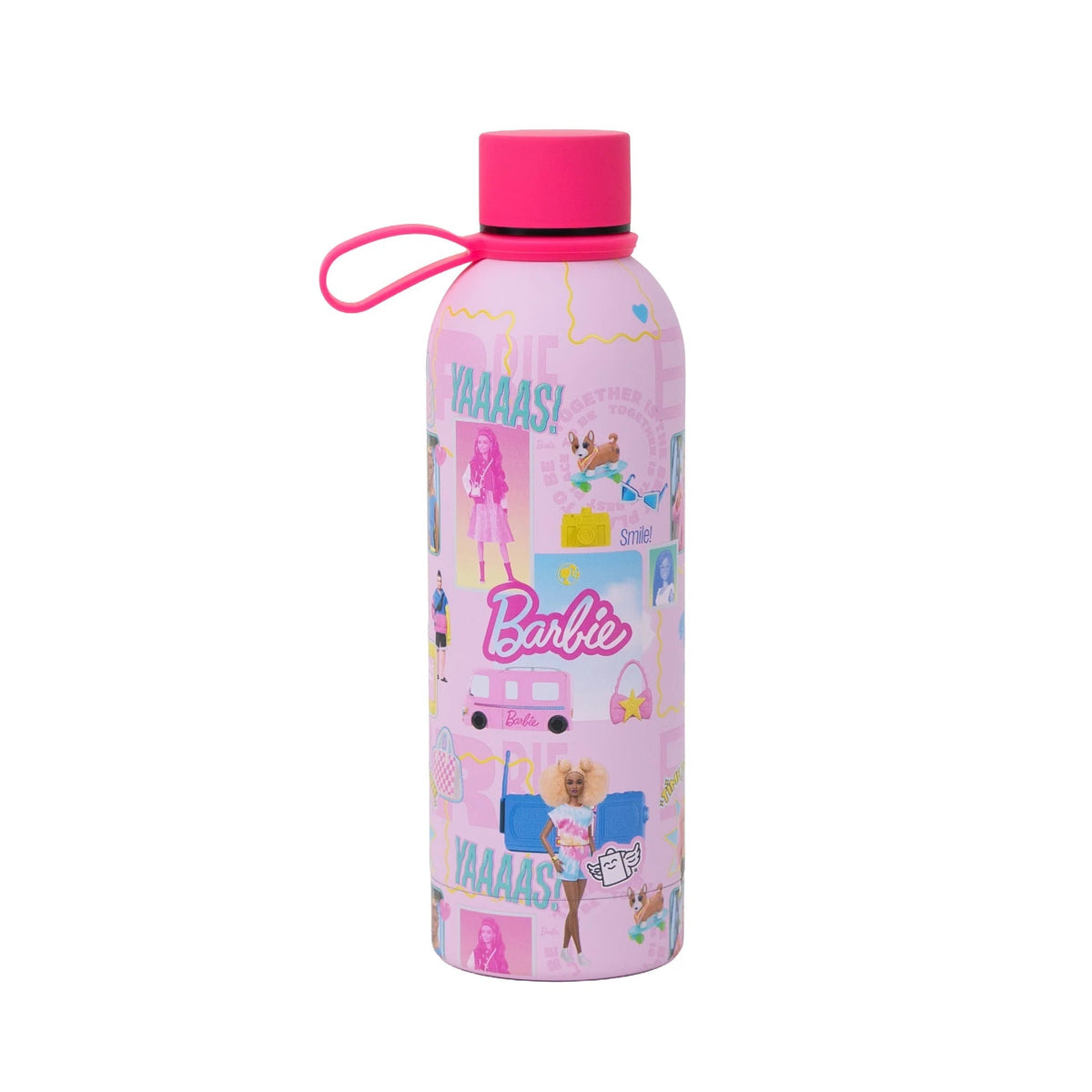 Garrafa térmica 500ml - Barbie — fotografia original do produto Barbie × Mr. Wonderful
