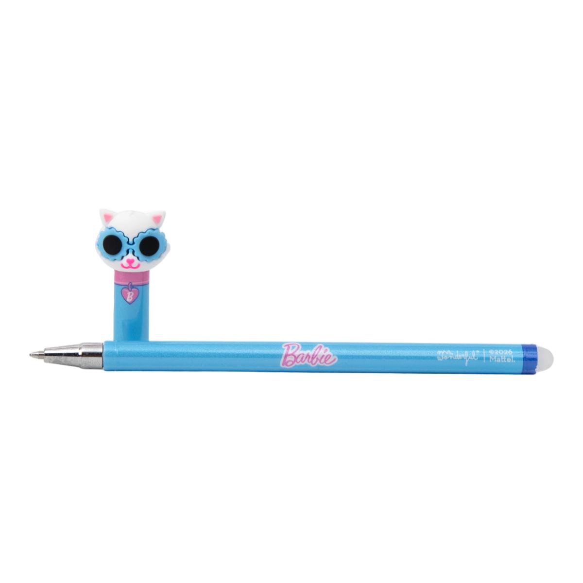 Esferográfica Apagável Bo-Bo Barbie - Gata Blissa Azul — vista adicional, coleção Barbie × Mr. Wonderful