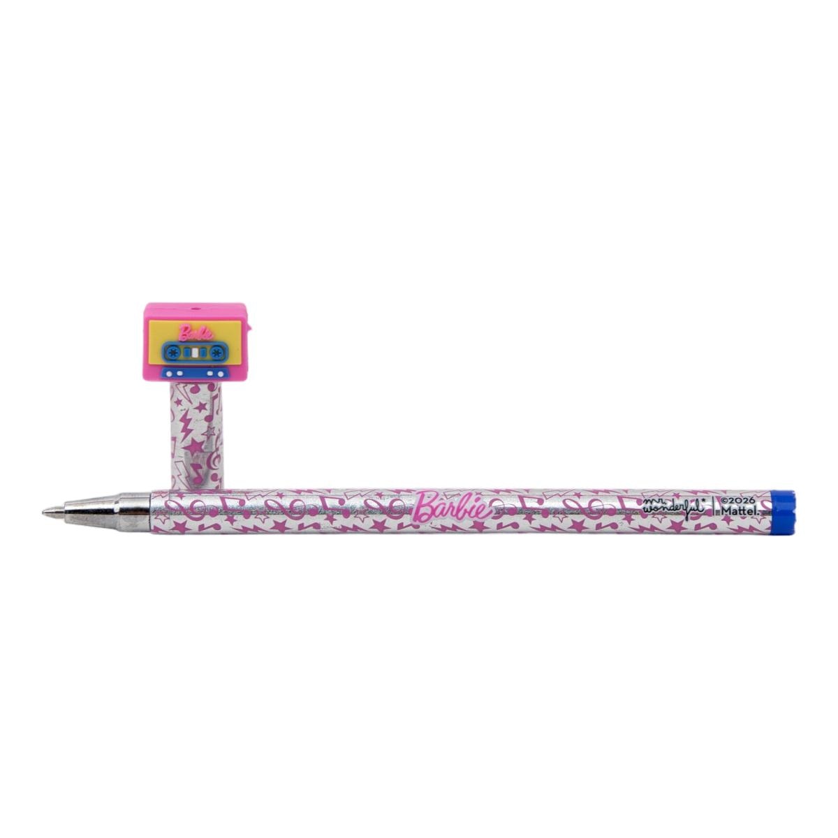 Esferográfica Apagável Bo-Bo Glitter Barbie - Cassete — vista adicional, coleção Barbie × Mr. Wonderful