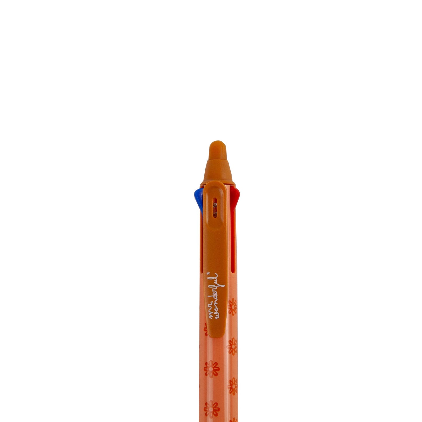 Caneta Apagável com 3 Tintas - Salmão