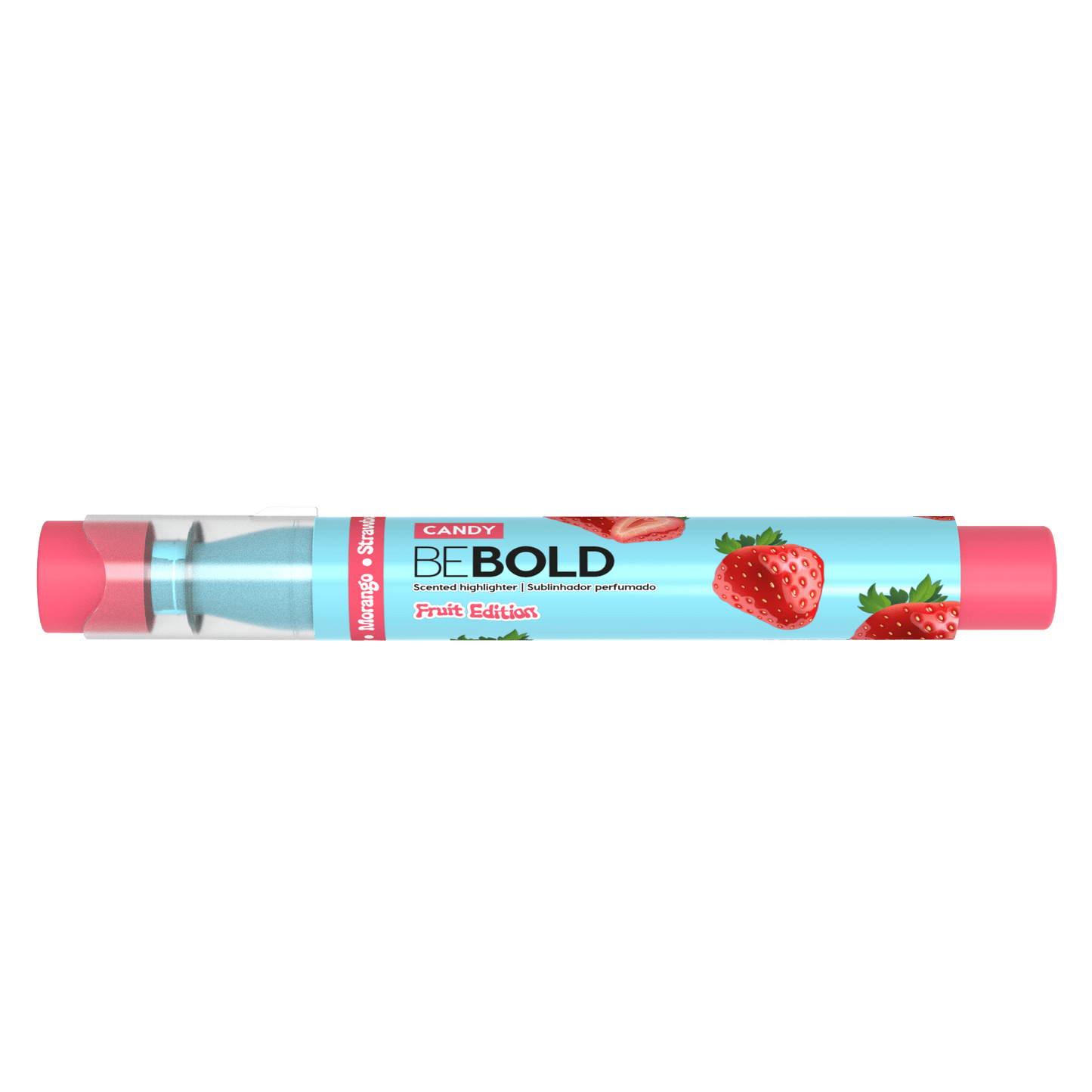 Sublinhador BeBold Perfumado Morango Newpen