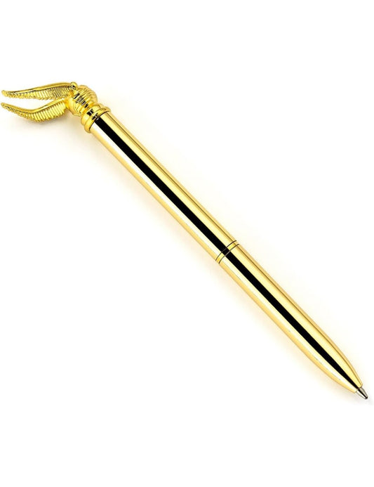 Caneta Metálica Harry Potter – Pomo de Ouro – fotografia original do produto 1