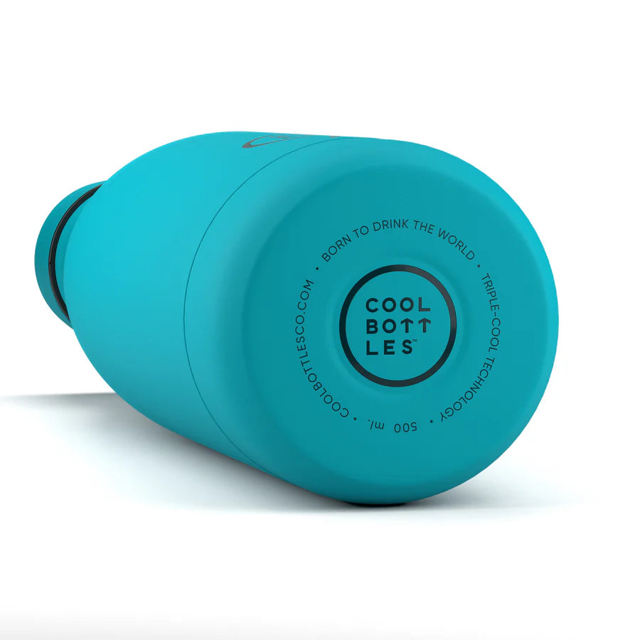 Garrafas térmicas COOL BOTTLES Vivid Turquoise 500ml