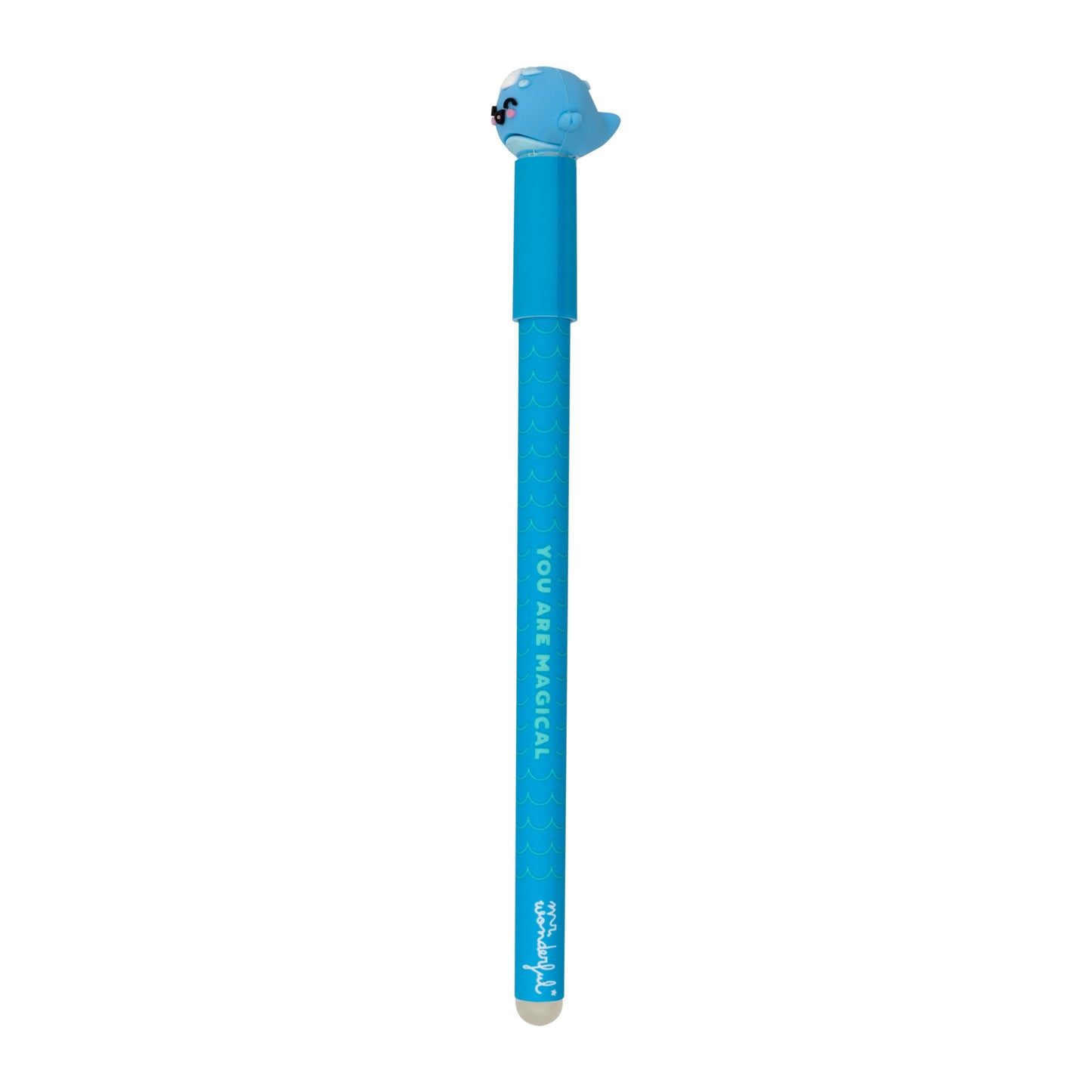 Caneta apagável Bo-Bo Karl the Narwhal - Você é mágico
