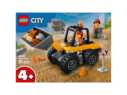 LEGO City: Carregadora de Rodas de Construção Amarela