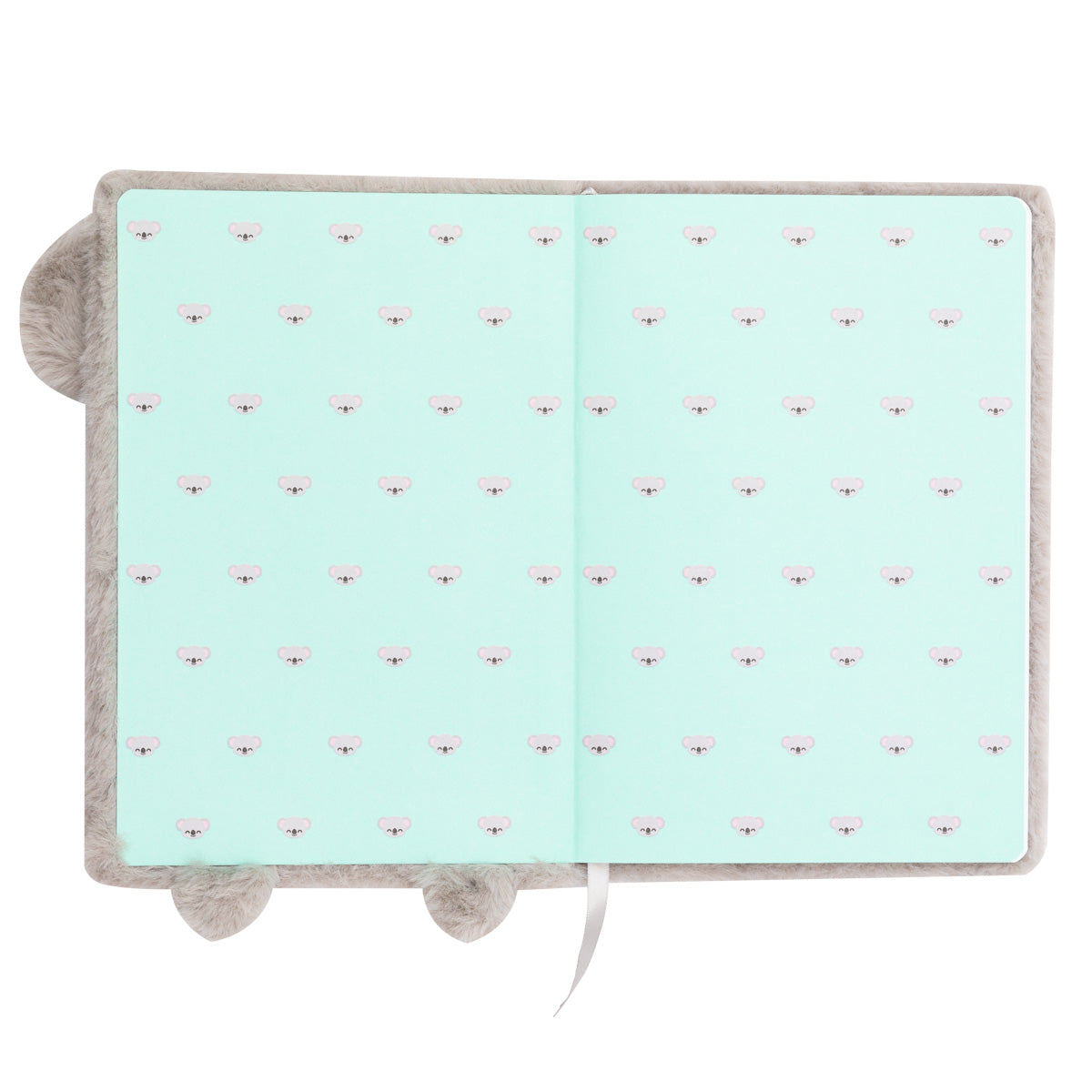 Caderno A5 peluche - Koala