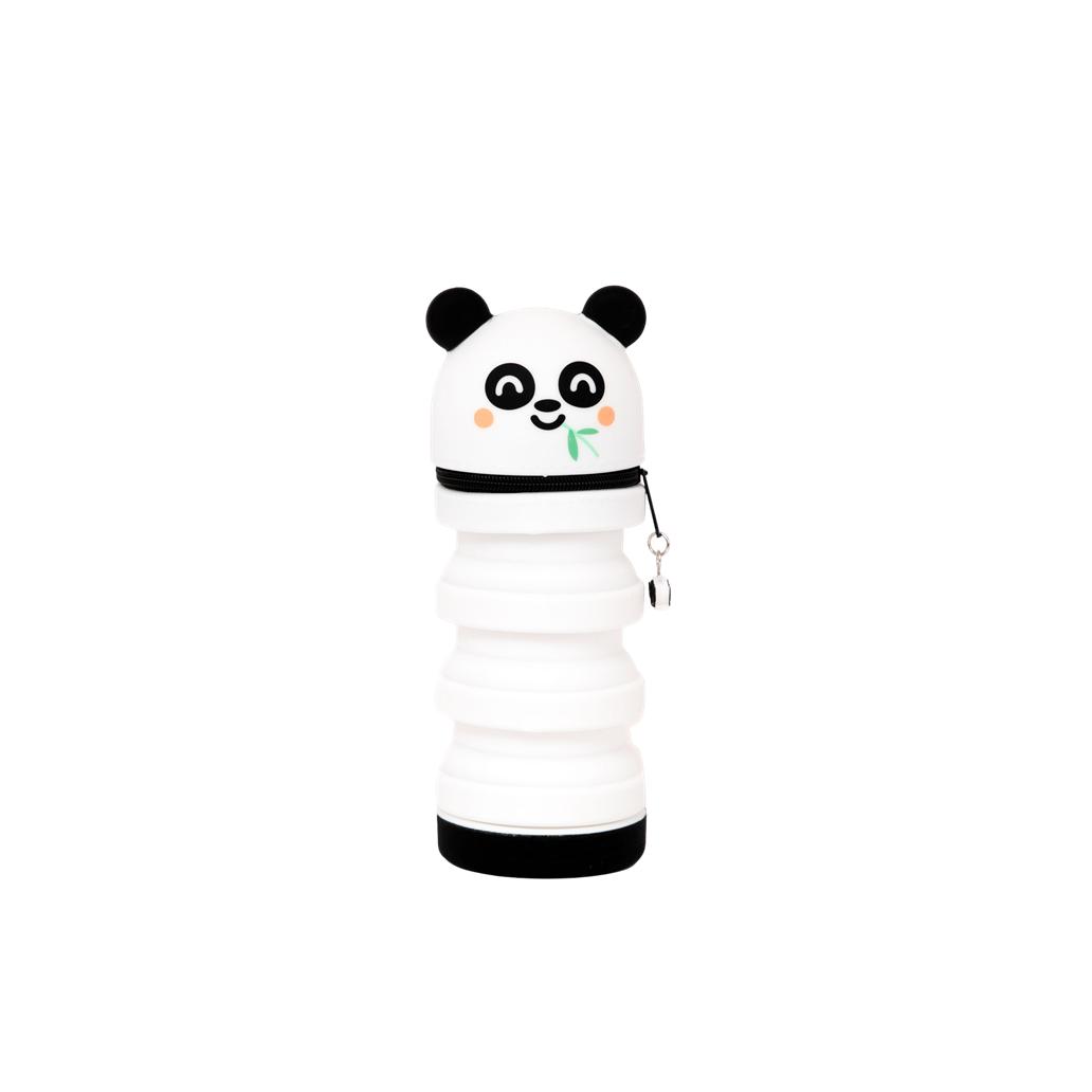 Estojo extensível de silicone - Panda - Mr. Wonderful - Papelaria Encantada