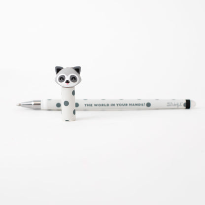 Caneta apagável Bo-Bo Raccoon - O mundo nas suas mãos!