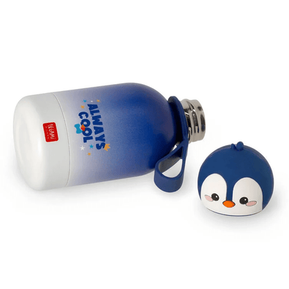 Garrafa térmica legami Pinguim - Papelaria Encantada