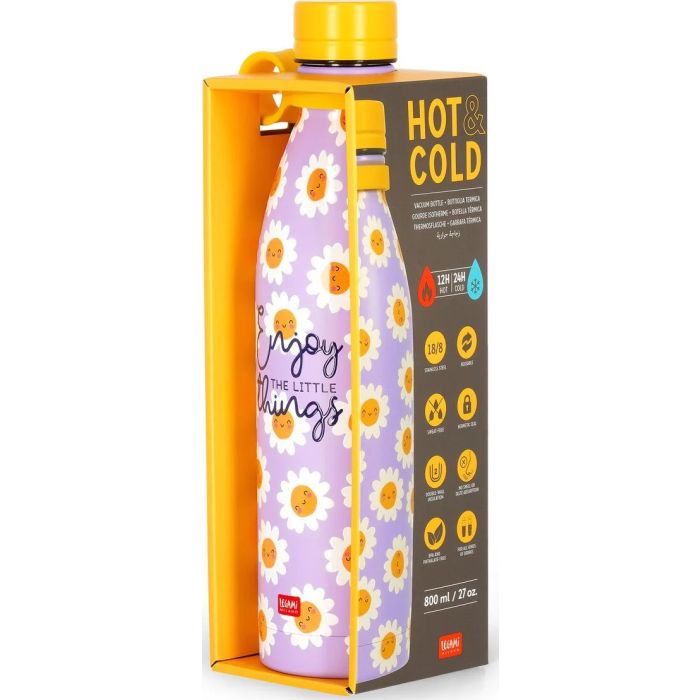 Garrafa Térmica 800 ml Legami Daisy