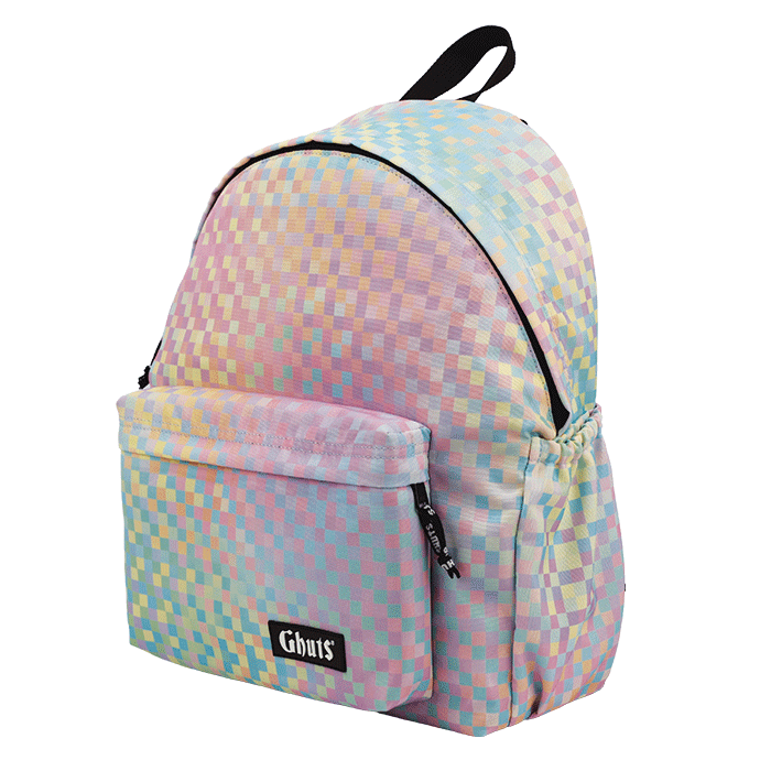 Mochila Ghuts My Ghuts PC Pixel Dream 19L | Mochila Escolar para Portátil, Escola, Viagem e Uso Casual