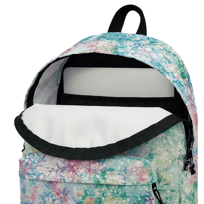 Mochila Ghuts My Ghuts PC Blooming Glow 19L | Mochila Escolar para Portátil, Escola, Universidade e Viagem